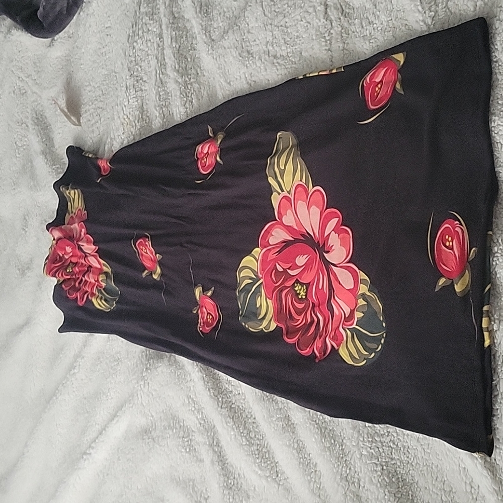 Floral tube dress